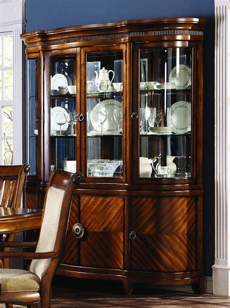 What is a dining room display cabinet called?