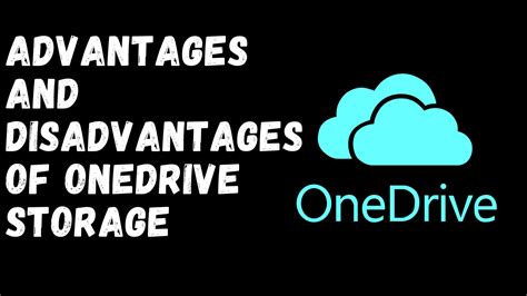 What is a disadvantage of using OneDrive?