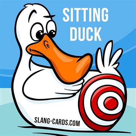 What is a duck in slang?