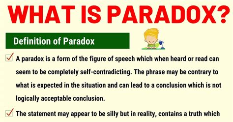 What is a false paradox?