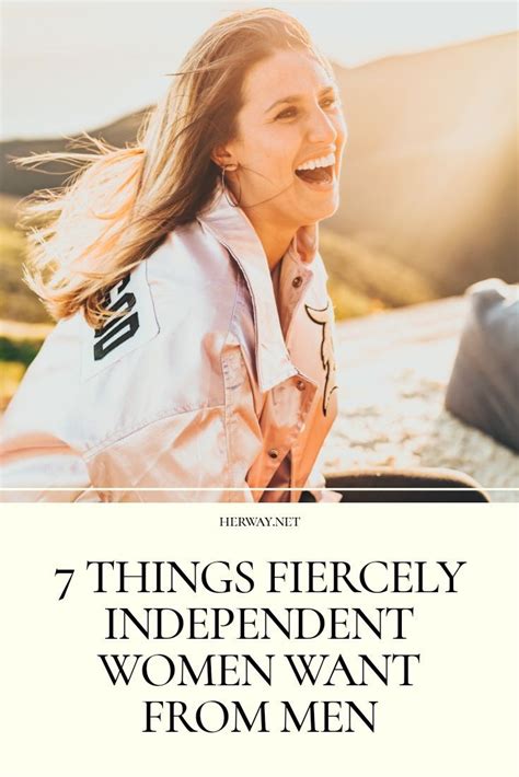 What is a fiercely independent woman?