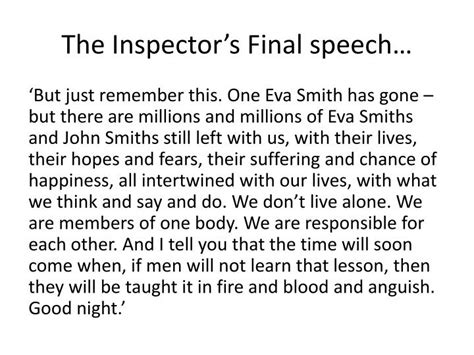 What is a final speech called?