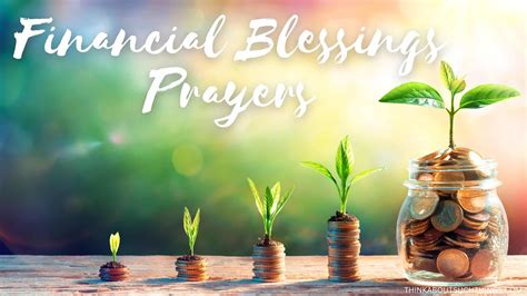 What is a financial blessing?