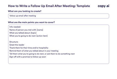 What is a follow up meeting?