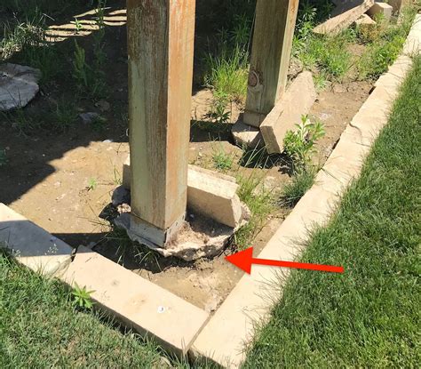 What is a footing for a deck?