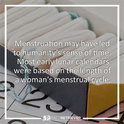 What is a fun fact about menstruation?