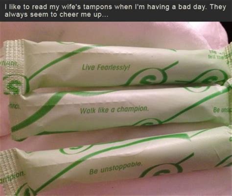 What is a funny name for a tampon?
