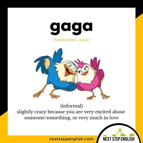 What is a gaga slang?