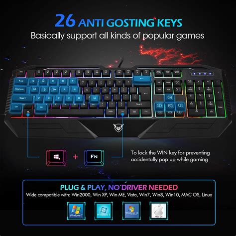 What is a ghost key on a keyboard?