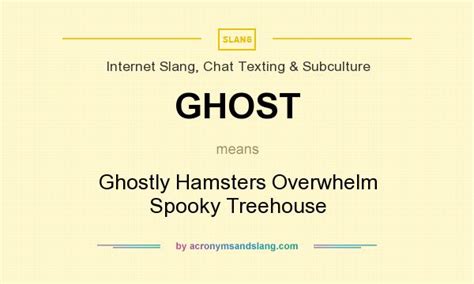 What is a ghost slang?