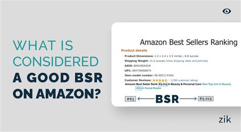 What is a good BSR on Amazon?