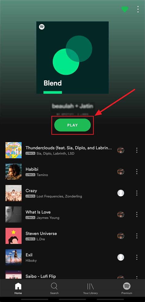What is a good Spotify blend percentage?