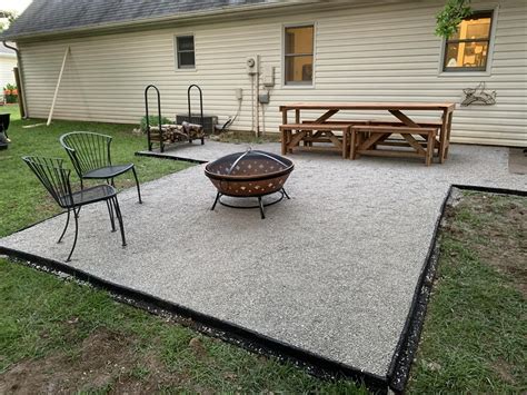 What is a good base for a patio?