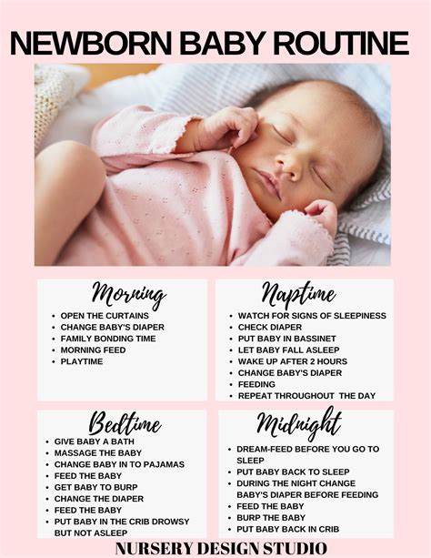 What is a good bedtime routine for a newborn?
