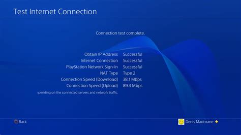 What is a good connection speed for ps4?