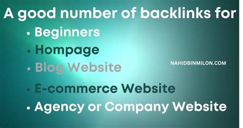What is a good number of backlinks?