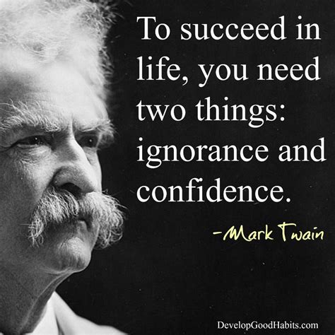 What is a good quote from Mark Twain?