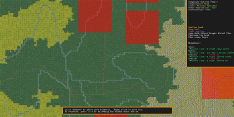 What is a good starting location in Dwarf Fortress?