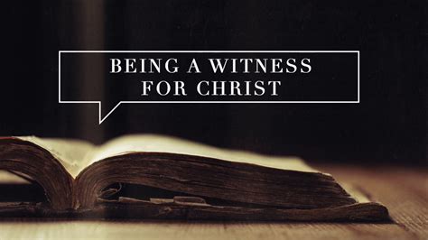 What is a good witness?