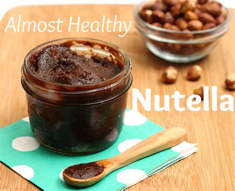 What is a healthy amount of Nutella?