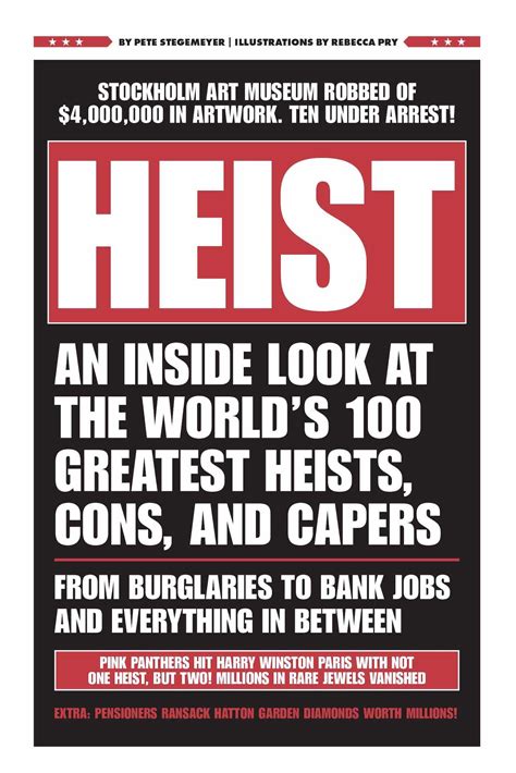 What is a heist caper?