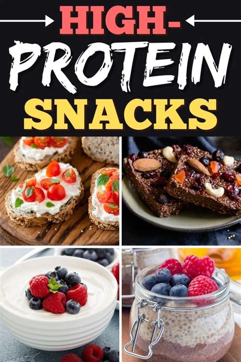 What is a high protein snack?