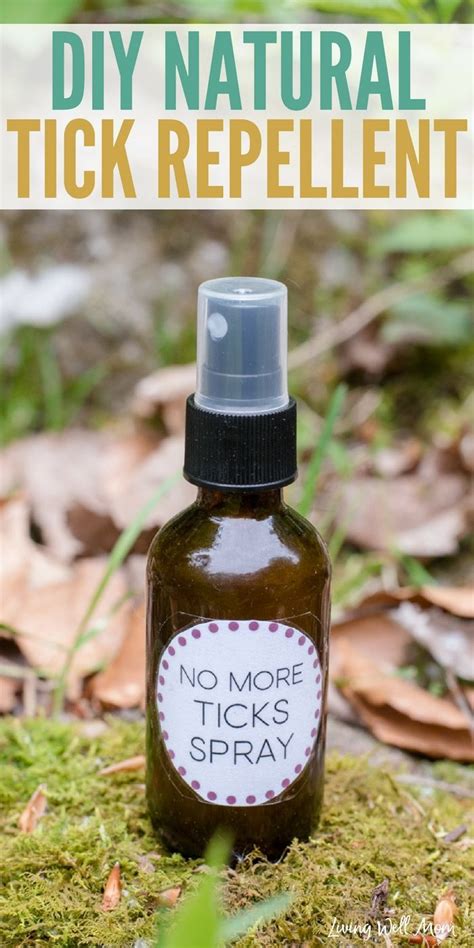 What is a homemade natural tick repellent?