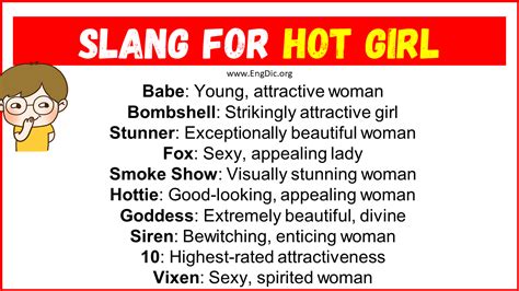 What is a hot girl slang?