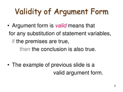 What is a invalid argument?