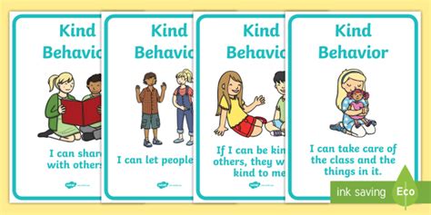 What is a kind behavior?