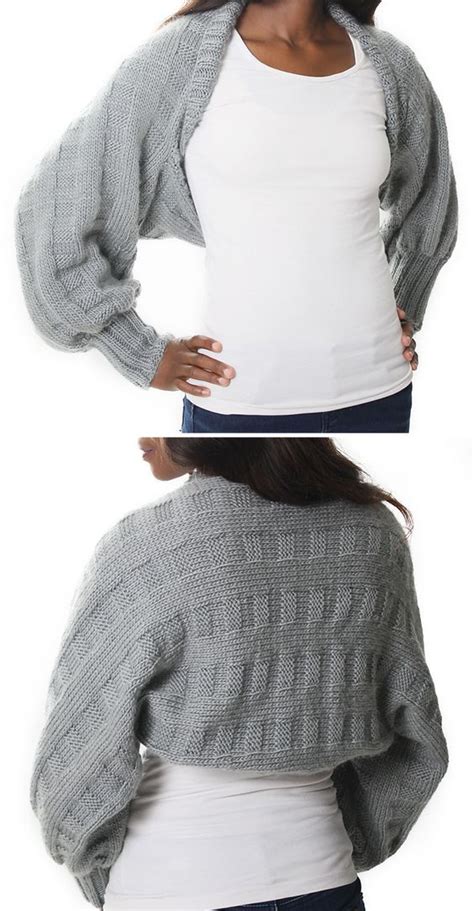 What is a knit shrug?