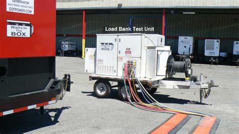What is a load bank test on a generator?