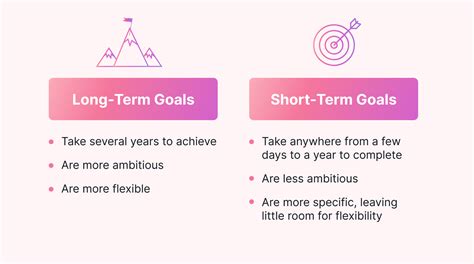 What is a long term goal?