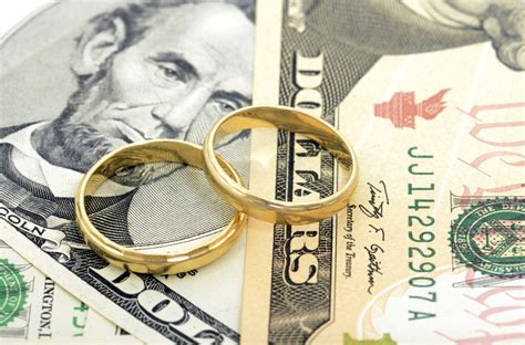 What is a marriage for money called?