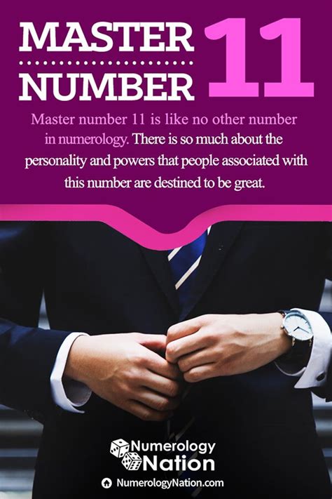What is a master number?