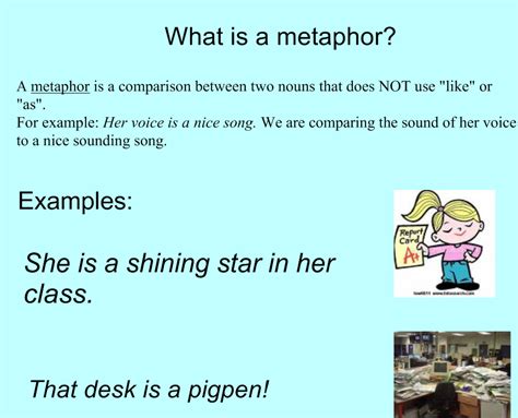 What is a metaphor for shadow?