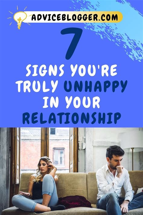 What is a miserable relationship?