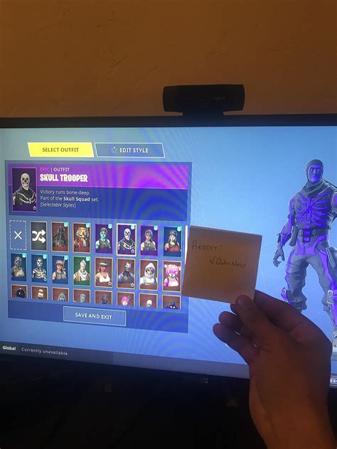 What is a nameless Fortnite account?