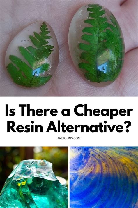 What is a natural alternative to resin?