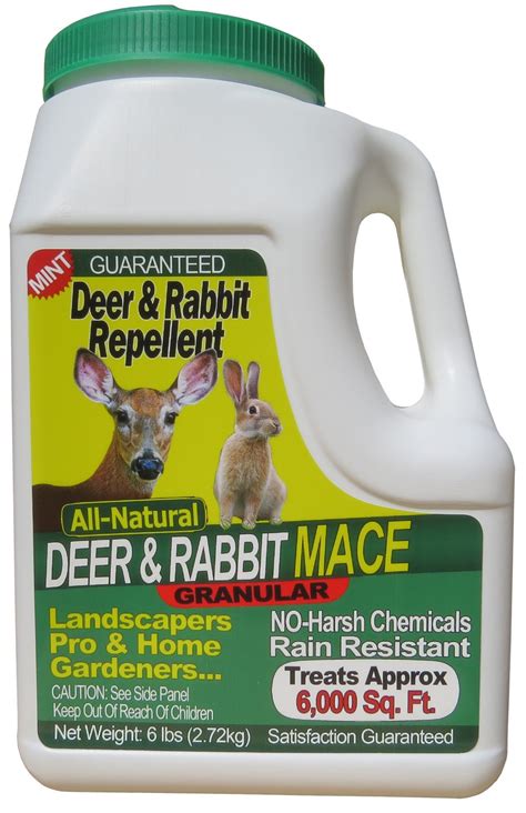 What is a natural rabbit repellent?