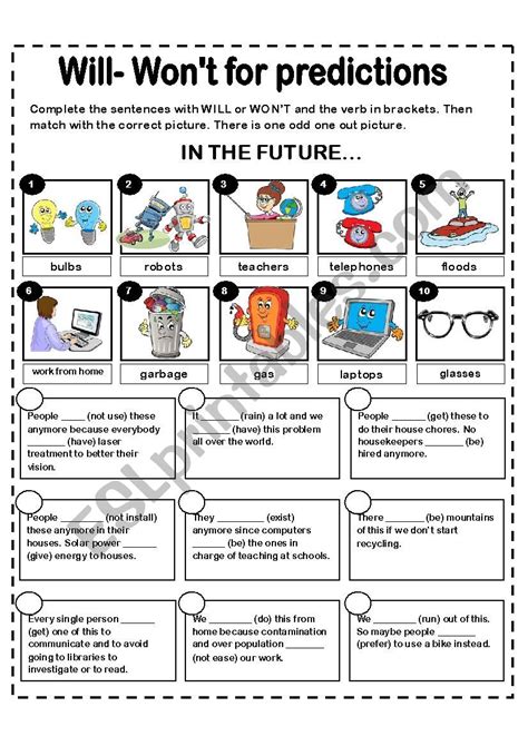 What is a negative prediction of the future?