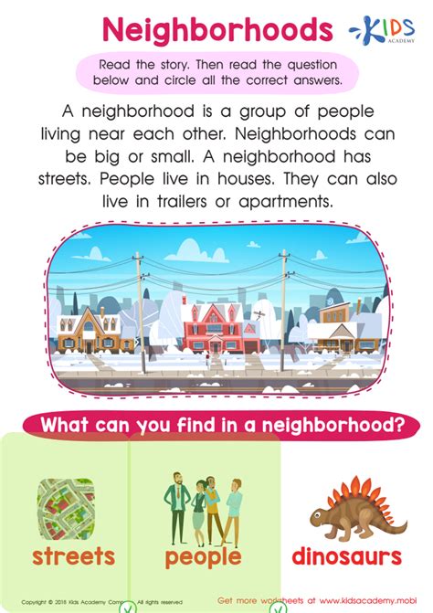 What is a neighborhood in answer?