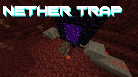 What is a nether portal trap?