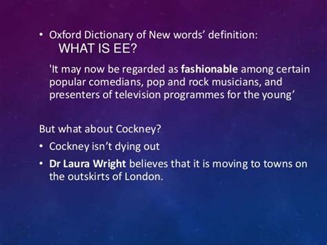 What is a neutral London accent?