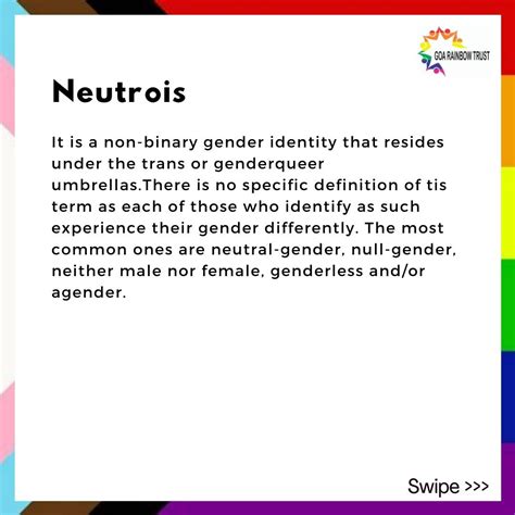 What is a neutrois gender?