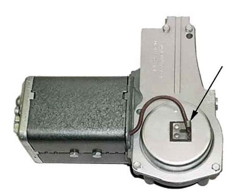 What is a park switch on a wiper motor?