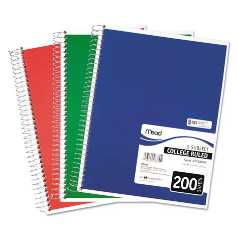 What is a perforated notebook?