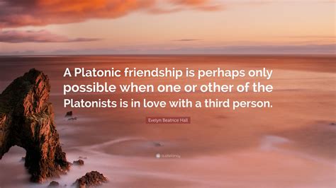 What is a platonic friendship?
