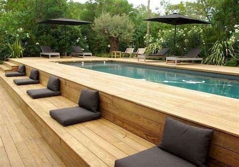 What is a pool deck?