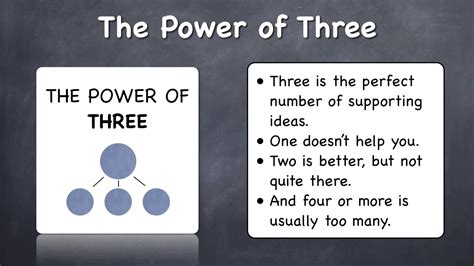 What is a power of 3 in English?